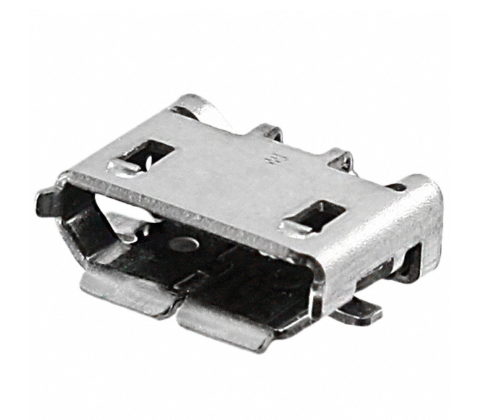 Pack of 4 1981568-1 Connector USB - micro B USB 2.0 Receptacle Connector 5 Position Surface Mount, Right Angle