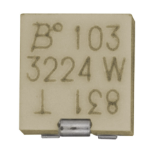 Pack of 2 3224W-1-103G Trimmer 10K OHM 0.25W J Lead Top :RoHS