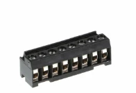 31007108 Connector 8 Position Terminal Block Plug for Unshrouded Header 0.197" (5.00mm) 90° Free Hanging (In-Line) :RoHS