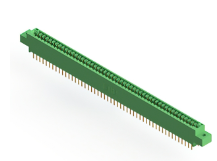 346-100-520-802 Connector Edge Dual Female 100 Position (3.18mm) Green :RoHS