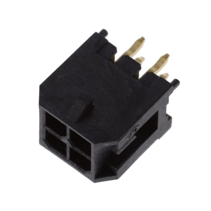 Pack of 5 10127721-042LF Connector Header Through Hole 4 position 0.118" (3.00mm) : RoHS