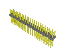Pack of 2 TSW-124-09-G-D Connector Header Through Hole 48 position 0.100" (2.54mm