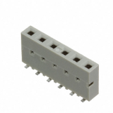 91601-306LF Connector Receptacle 6POS 0.1 Gold SMD :RoHS