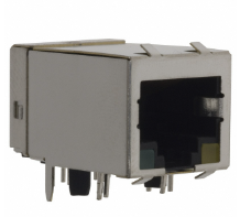 569564-1 Jack Modular Connector 8p8c (RJ45, Ethernet) 90° Angle (Right) Shielded, EMI Finger Cat3