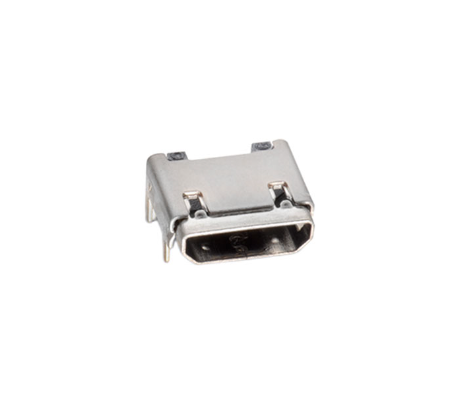 Pack of 4 629105150521 Connector USB - micro B USB 2.0 Receptacle Connector 5 Position Surface Mount, Right Angle; Through Hole