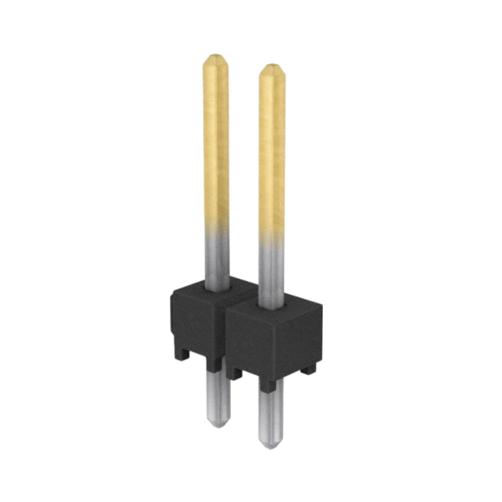 Pack of 35 TSW-102-14-L-S Conn Unshrouded Header HDR 2 POS 2.54mm Solder ST Thru-Hole, Bulk, RoHS