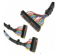 UC-ET030-24D Cable Assembly Rectangular Socket to Socket 9.84' (3.00m) :Rohs