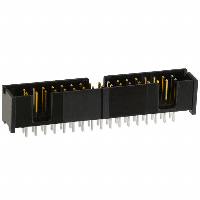 5103309-7 Conn Shrouded Header (4 Sides) HDR 34 POS 2.54mm Solder ST Top Entry Thru-Hole