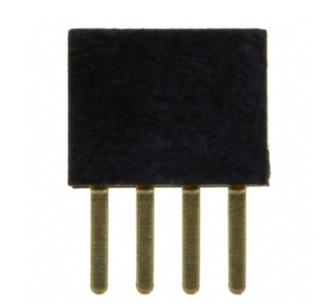 LPPB042CFFN-RC Connector 8 Position Header Connector 0.050" (1.27mm) Through Hole Gold