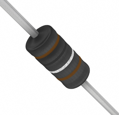 Pack of 2 WHAR10FET Resistor 100 mOhms ±1% 0.5W, 1/2W Through Hole Resistor Axial Wirewound