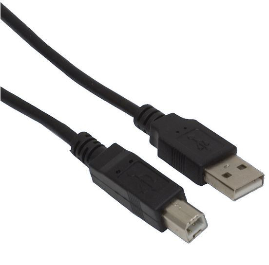 833-220 Cable USB 2.0 A/B Speeds 480Mbps : RoHS