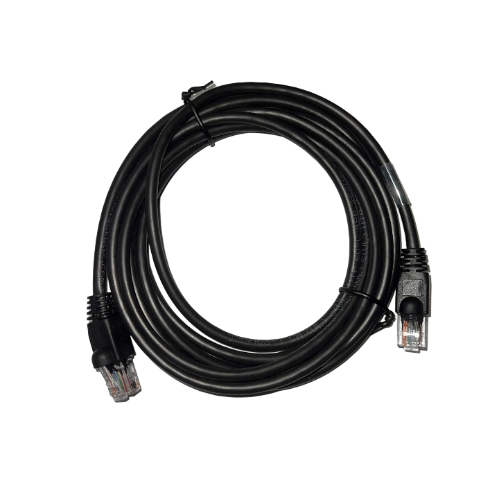 CAT5EPC-010-BK Cable CAT5e Molded Snag less Patch Cable UTP CM PVC BK 10FT
