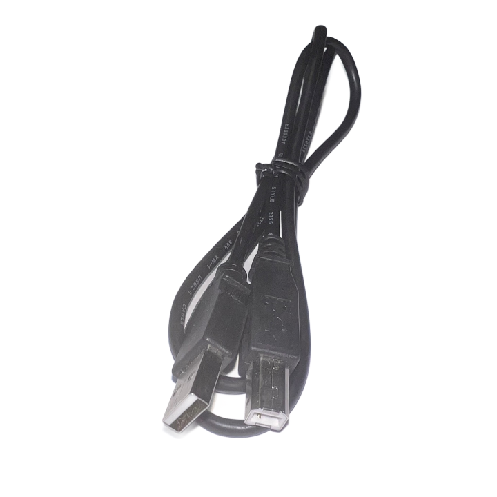 E330337 Cable USB-A 2.0 to USB-B Style 2725 30V VW-1 3FT