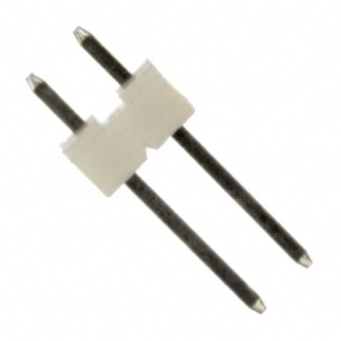 Pack of 5 3-644456-2 Connector Header Through Hole 2 position 0.100" (2.54mm) : RoHS