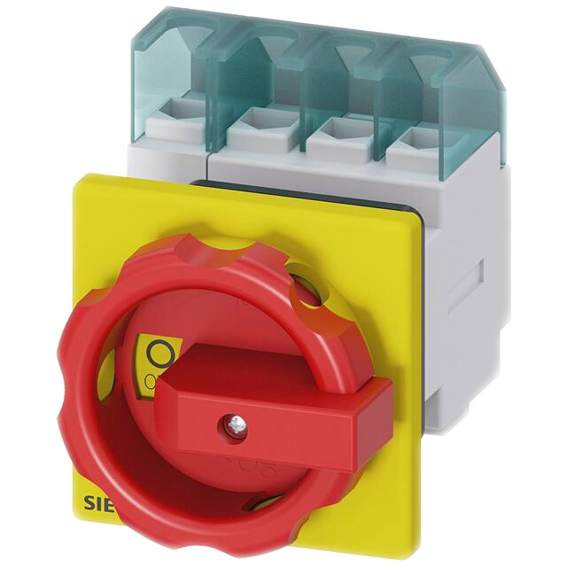 3LD2154-1TL53 Disc SW 25A Rotary HDL 1HOLE R/Y 4P