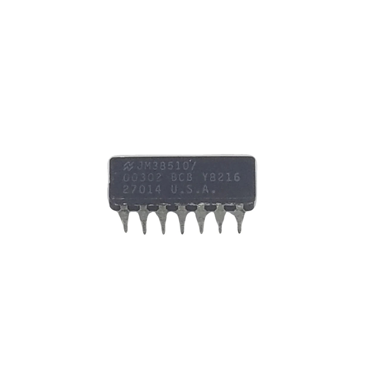 JM3851000302BCB TEXAS INSTRUMENTS TTLHL SERIES, QUAD 2-INPUT NAND GATE, 14 Pin Ceramic DIP