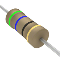 Pack of 10 CF1JA56R0 Resistor Axial CF 56 OHM 5% 1W, Through Hole, Cut Tape, RoHS