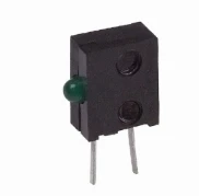 Pack of 4 HLMP-6500-F0010 LED CBI 1.91MM GRN DIFF RA :RoHS