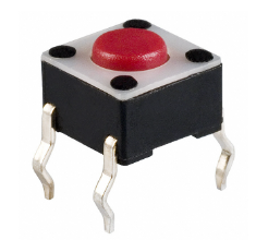 Pack of 10 TL1105F250Q Tactile Switch SPST-NO 0.05A 12V Top Actuated Through Hole :RoHS