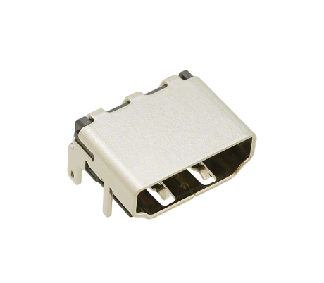 Pack of 4  685119134923  Connector HD MI  Receptacle Connector 19 Position Surface Mount, Right Angle; Through Hole