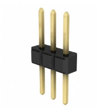 Pack of 4 929647-02-03-I Connector Header Through Hole 3 position 0.100" (2.54mm) :RoHS