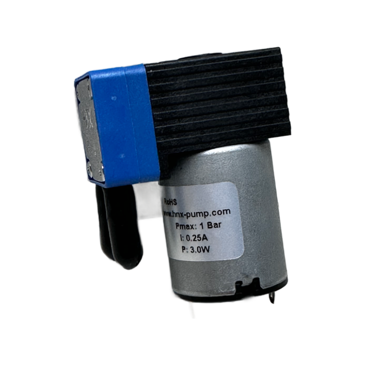 HX100KUDC Small Mini high pressure 12 Volt Liquid Pump, Diaphragm, 200ml/min, brushed motor, no backflow