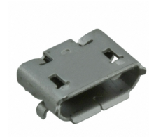 Pack of 4 1050170001 USB - micro B USB 2.0 Receptacle Connector 5 Position Surface Mount, Right Angle; Through Hole :RoHS, Cut Tape