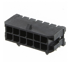 Pack of 4 43045-1201 Connector Header Through Hole, Right Angle 12 position 0.118" (3.00mm) :RoHS