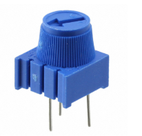 3386F-1-501TLF Trimmer 500 OHM 0.5W PC PIN TOP, RoHS