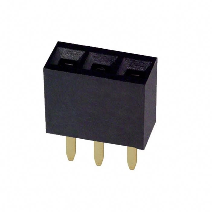 Pack of 30 PPPC031LFBN-RC Connector 3 Position Header 0.100" (2.54mm) Through Hole Gold : RoHS