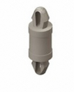 Pack of 16 8889 Board Support Snap Lock / Snap Lock Nylon 0.188" (4.78mm) 3/16", RoHS