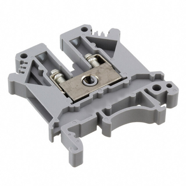 3004016 Terminal Block Connector 2 Position Feed Through Gray 10-26 AWG :RoHS ,UK5