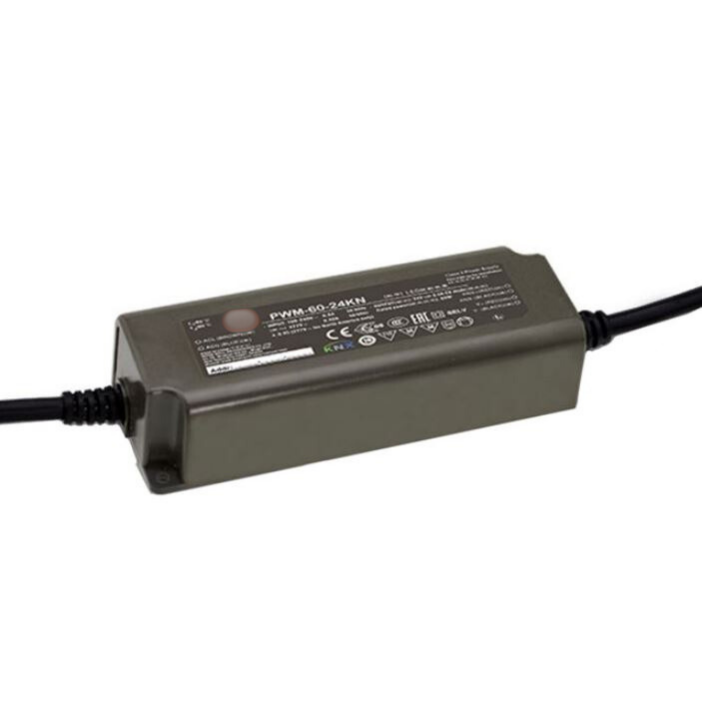 PWM-60-24KN Power Supply 2.5A 24V Constant Voltage LED Driver AC DC Converter Topology 1 Output : RoHS