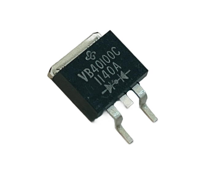 VB40100C Diode Array 1 Pair Common Cathode 100 V 20A Surface Mount TO-263-3, D2PAK (2 Leads + Tab), TO-263AB