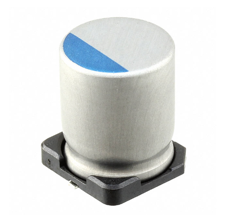 Pack of 2 PCR1J101MCL1GS Capacitor 100 µF 63 V Aluminum - Polymer Capacitors Radial, Can - SMD 24mOhm 4000 Hrs @ 125°C