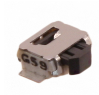 Pack of 2 B3U-3000P Switch Tactile SPST-NO 0.05A 12V Surface Mount, Right Angle :RoHS