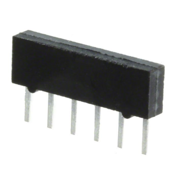 4306R-102-220LF Resistor 22 Ohm ±1Ohm 300mW Power Per Element Isolated 3 Network/Array ±250ppm/°C 6-SIP : RoHS