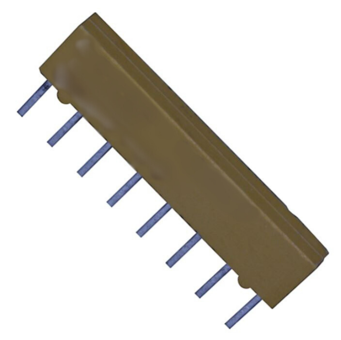 Pack of 10 4308R-102-274LF Resistor 270k Ohm ±2% 300mW Power Per Element Isolated 4 Network/Array ±100ppm/°C 8-SIP : RoHS