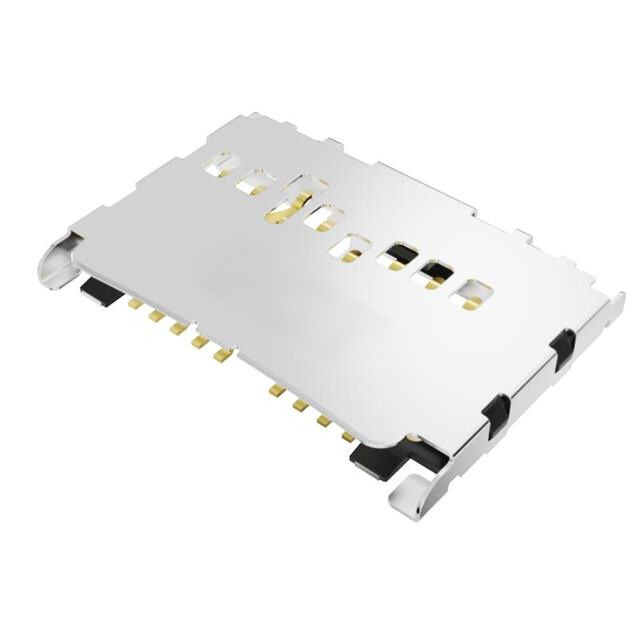 Pack of 4 MEM2085-00-115-00-A Memory Card Connectors Micro SD Push Pull SMT 1.15mm No Peg :RoHS