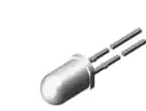 Pack of 10 LTL-307ELC Standard LED - Through Hole Red Diffused
