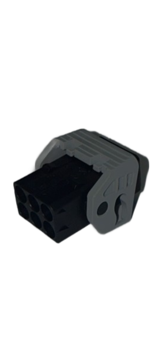 Pack of 2  0-1475057-1  Auto Connector, 6pin, Auto wiring harness electric housing connector, PBT-GF
