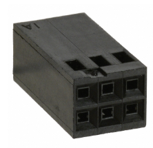 87456-2 Connector Receptacle Housing 6POS 2.54MM