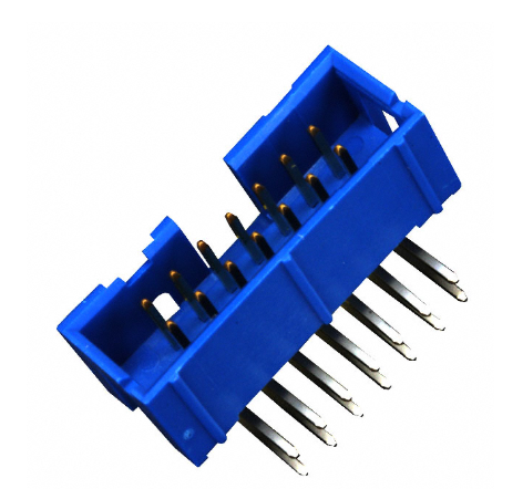 Pack of 23 75867-102LF Connector Header Through Hole, Right Angle 14 position 0.100" (2.54mm)