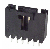 103670-5 Connector Header Through Hole 6 position 0.100" (2.54mm)