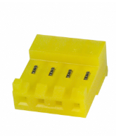 Pack of 10 3-643818-4 Connector Receptacle 4POS IDC 20AWG Tin