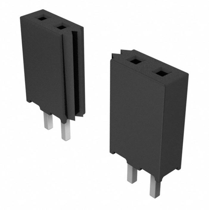 Pack of 5 SQT-106-01-L-S Connector 6 Position Receptacle 0.079" (2.00mm) Through Hole Gold