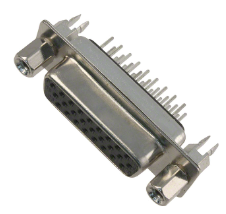 Pack of 4 10090929-S264VLF Connector 26 Position D-Sub, High Density Receptacle, Female Sockets :RoHS