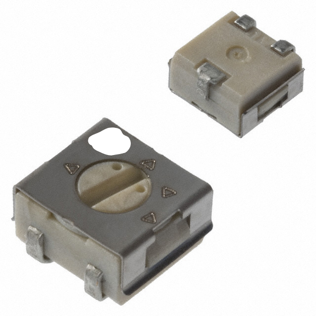 3314J-1-500E Trimmer Resistor 20% 50 OHM 0.25W J Lead Top Surface Mount