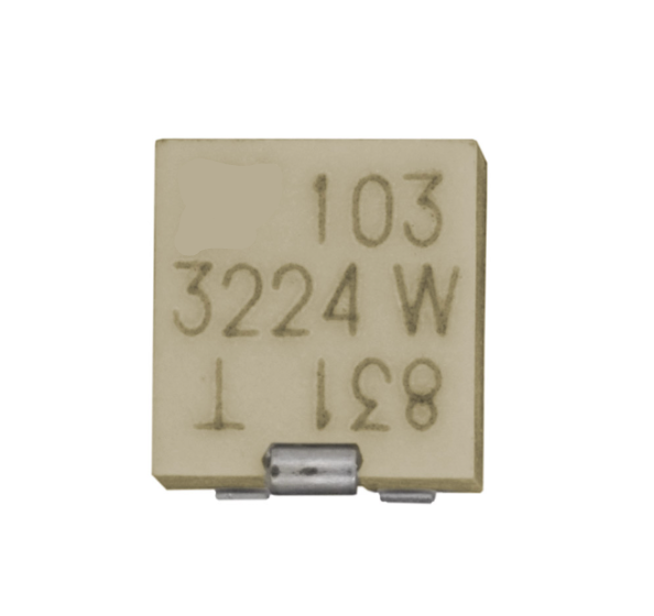 Pack of 4 3224W-1-501E Trimmer 500 Ohms 0.25W, 1/4W J Lead Surface Mount Trimmer Potentiometer Cermet 12.0 Turn Top Adjustment