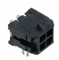Pack of 4 0430450422 Connector Header Through Hole, Right Angle 4 position 0.118" (3.00mm), Lead Free RoHs3 : Compliant , Bulk